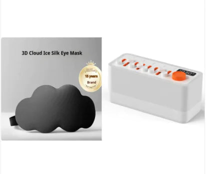 White Noise Bluetooth-compatible Stereo with RGB Seven-color Atmosphere Night Light