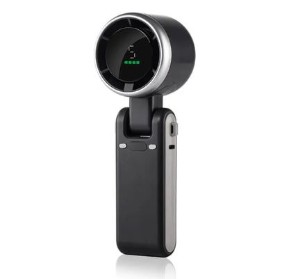 3-in-1 Head-Fold Handheld/Neck/Desk Portable Turbo Fan