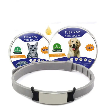 Silicone Pet Collar for Flea Repellent