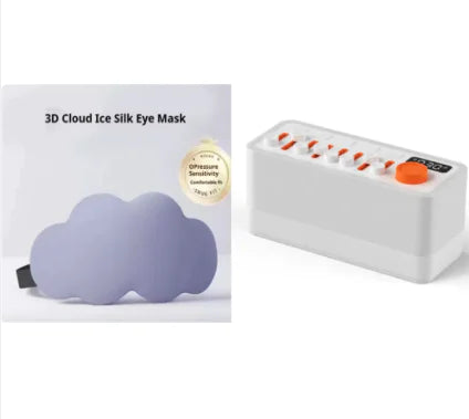 White Noise Bluetooth-compatible Stereo with RGB Seven-color Atmosphere Night Light