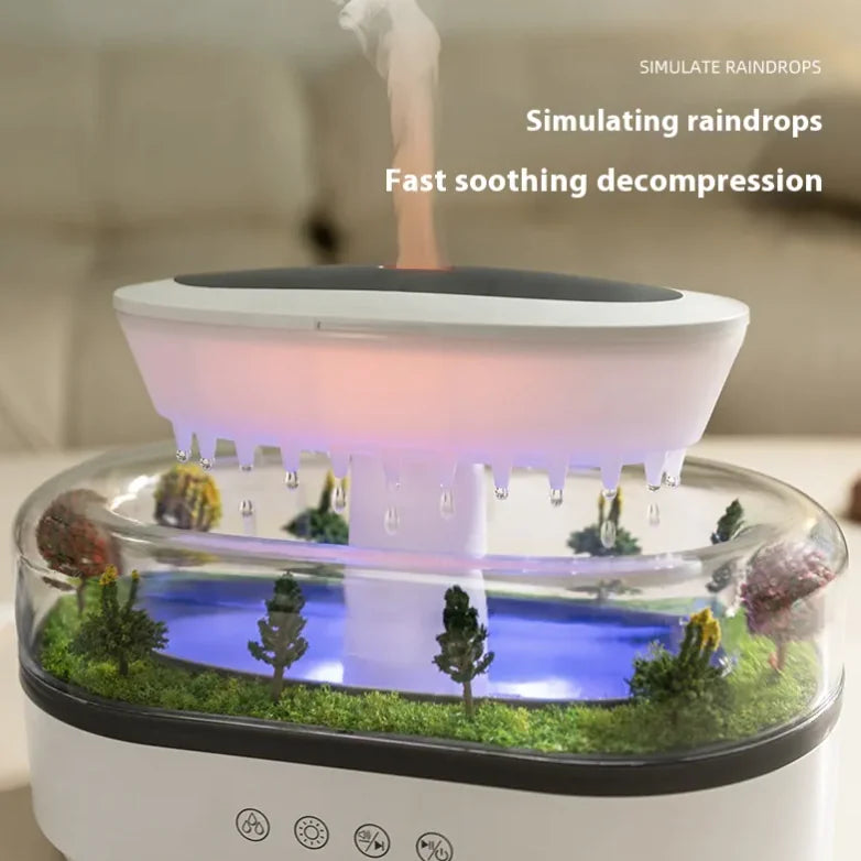 Raindrop Micro Landscape Aroma Diffuser