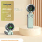 3-in-1 Head-Fold Handheld/Neck/Desk Portable Turbo Fan