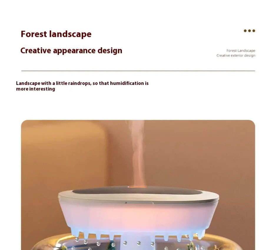 Raindrop Micro Landscape Aroma Diffuser