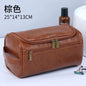 Vintage Waterproof Makeup Bag for Travel and Toiletries