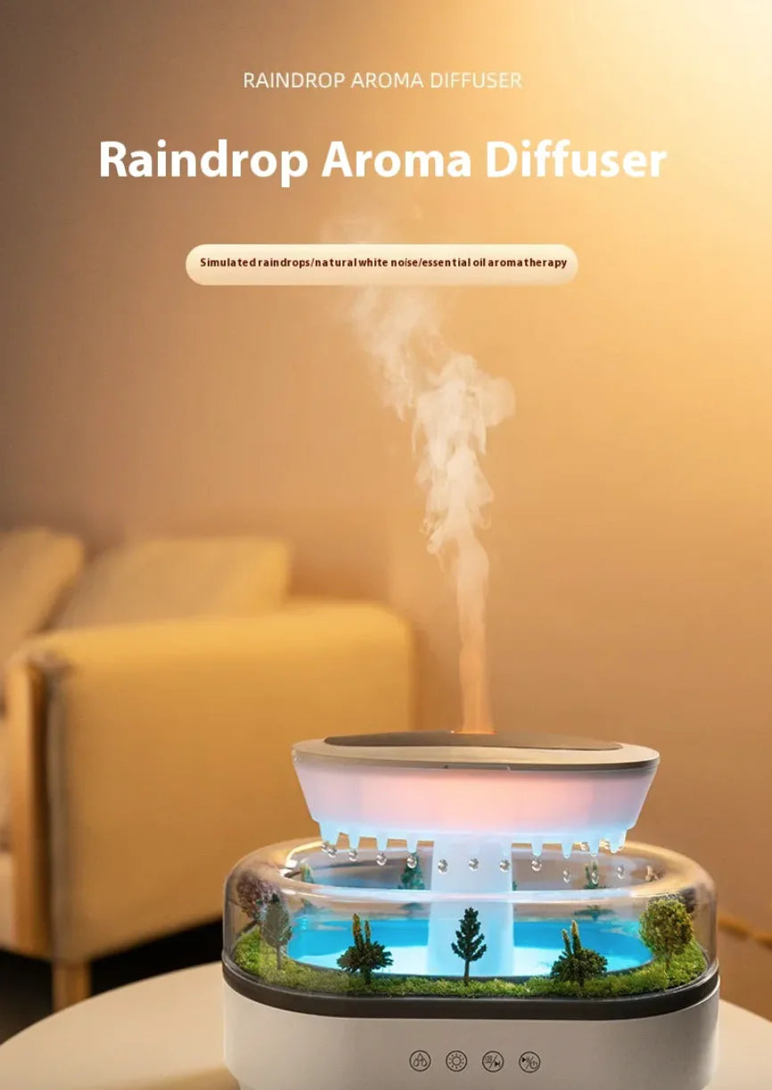Raindrop Micro Landscape Aroma Diffuser