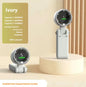 3-in-1 Head-Fold Handheld/Neck/Desk Portable Turbo Fan